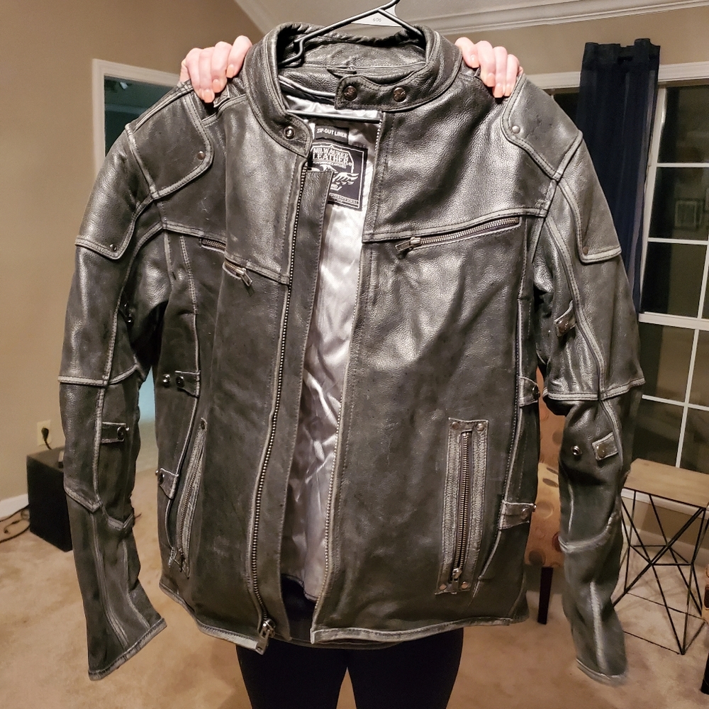 Men's biker jacket